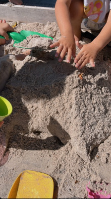im Sandkasten